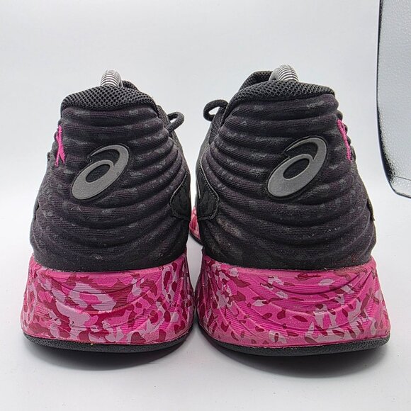 Asics FuzeX Breast Cancer Awareness Mens Size 9 Black Pink Athletic Shoes T6J2N - Picture 5 of 13